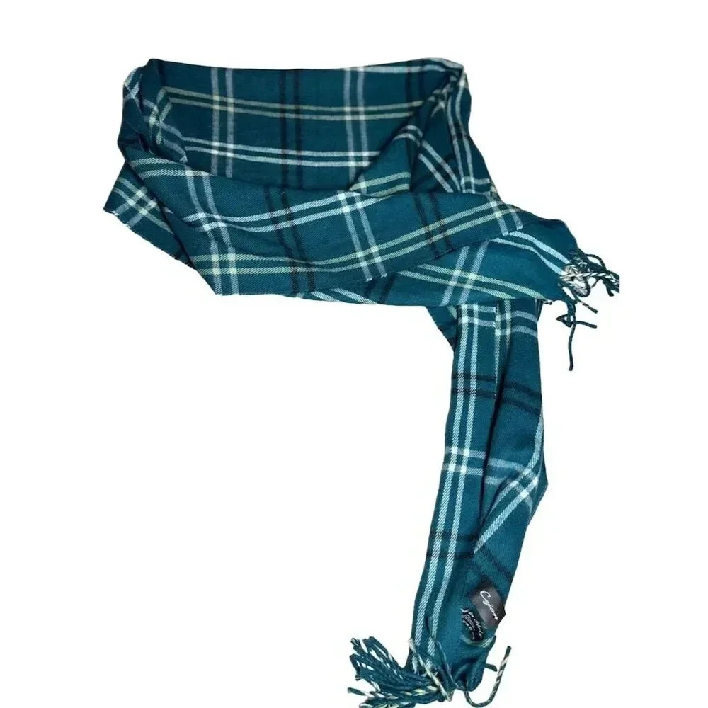 Cejon Unisex Multicolor Plaid Scarf for All Seasons